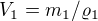 kopírovat do textarea $V_{1}=m_{1}/\varrho _{1}$