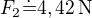 kopírovat do textarea $F_2\dot= 4,42\operatorname{N}$