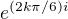 $e^{(2k\pi/6)i}$