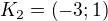 $K_2=\left(-3;1\right)$