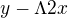 kopírovat do textarea $y-\Lambda2x$