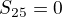 $S_{25}=\80$