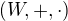 $(W,+,\cdot )$