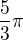 $\frac53\pi$