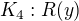 kopírovat do textarea $ K_4: R(y) $