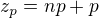 $z_{p}=np+p$