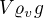 $V\varrho_v g$