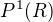 $P^1(R)$