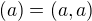 kopírovat do textarea $(a) = (a,a)$