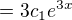 $=3c_{1}e^{3x}$