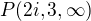 $P(2i,3,\infty)$