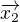 $\overrightarrow{x_2}$