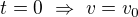kopírovat do textarea $t=0\ \Rightarrow\ v=v_0$