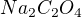 $Na_{2}C_{2}O_{4}$