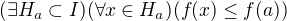 kopírovat do textarea $(\exists H_{a}\subset I)(\forall x\in H_{a})(f(x)\le f(a))$