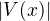 $|V(x)|$