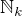 $\mathbb{N}_k$