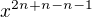 $x^{2n+n-n-1}$