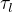 $\tau _{l}$