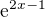 $\mathrm{e}^{2x-1}$