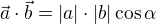 kopírovat do textarea $\vec a\cdot \vec b=|a|\cdot|b|\cos\alpha$