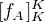 $[f_A]^{K}_K$