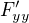 $F^{\prime}_{yy}$