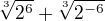 $\sqrt[3]{2^{6}}+\sqrt[3]{2^{-6}}$