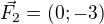 $\vec{F_2}=(0;-3)$