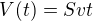 kopírovat do textarea $V(t)=Svt$