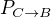 $P_{C\to B}$