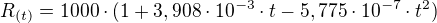 kopírovat do textarea $R_{(t)}=1000 \cdot (1+3,908\cdot 10^{-3}\cdot t-5,775\cdot 10^{-7} \cdot t^{2})$