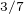 $^{3/7}$