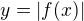 $y=|f(x)|$