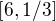 $\left[6,1/3\right]$