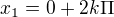 kopírovat do textarea $x_{1}=0+2k\Pi $