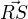 $\vec{RS}$