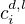 $c^{d,l}_i$