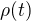 $\rho(t)$