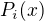 $P_i(x)$
