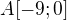 $A[-9;0]$