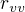 $r_{vv}$
