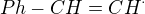 $Ph-CH=CH^\cdot$