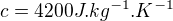 kopírovat do textarea $c=4200J.kg^{-1}.K^{-1}$