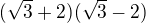 kopírovat do textarea $(\sqrt3+2)(\sqrt3-2)$
