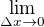 $\lim_{\Delta x\to0}$