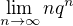 $\lim_{n\rightarrow\infty}nq^n$
