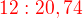 kopírovat do textarea $\color{red}12:20,74\quad$
