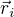 $\vec{r}_i$