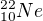 $_{10}^{22}Ne$